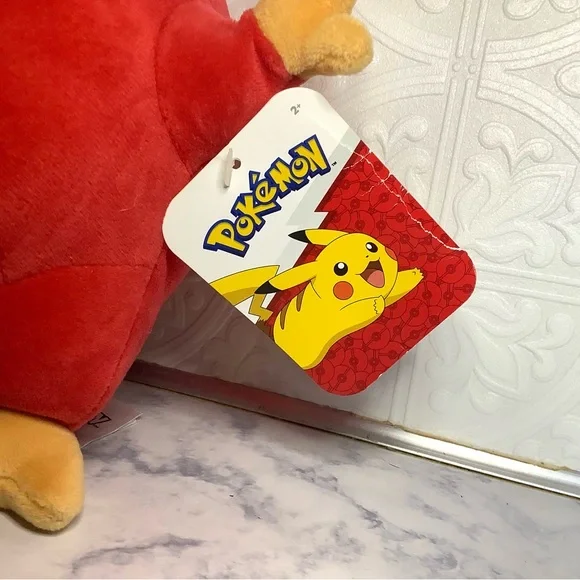 < NEW 2023 Pokémon 8” Darumaka Plushie > - Picture 2 of 5